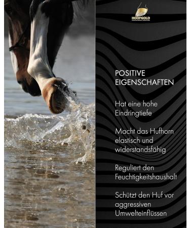 HOOFGOLD Hoof Balm - Ultimate Hoof Care for Horses - 980ml & 1000ml - Strengthen Hoof Cracks & Dry Hooves - Buy Online on GoSupps.com