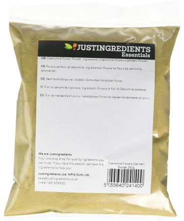 JustIngredients Essentials Chamomile Flowers German Powder 250 g (Pack of 3) 0 count (Pack of 3) - Buy Online on GoSupps.com