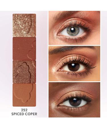 COVERGIRL Clean Fresh Spiced Copper Eyeshadow Palette - Vegan Formula | 4g (0.14 oz) - Buy Online on GoSupps.com