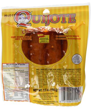 Quijote Chorizos Caseros 4 PK - Buy Online on GoSupps.com