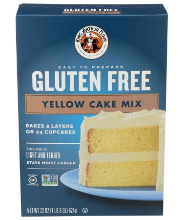 King Arthur Cake Mix, Yellow, 22 Ounce - Buy Online on GoSupps.com