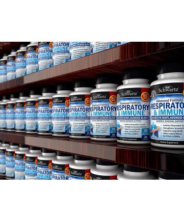 BioSchwartz Quercetin Bioflavonoid Blend for Respiratory & Immune Support - 60 Capsules - Buy Online on GoSupps.com