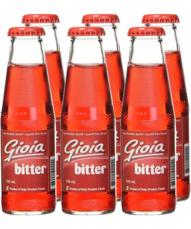 Gioia Bitter Glass Bottle 6x100ml - Buy Online on GoSupps.com