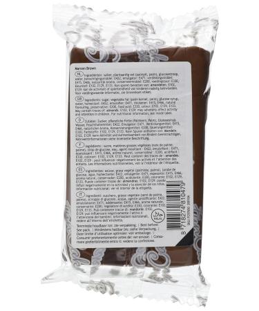 FunCakes Fondant Maroon Brown - Pack of 4 (4 x 250g) | Premium Quick-Dry Cake Decorating Icing for International Shipping - Buy Online on GoSupps.com