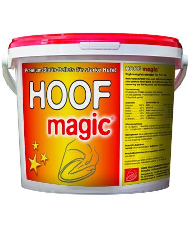 Biotin for horses with zinc copper vitamin B6 and more - promotes hoof growth and horn quality - 5kg for approx. 200 days - Premium biotin pellets for nutritional supplements.Additional lining for horses 5 kg (1 Pack)