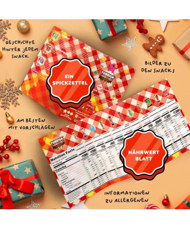 Globally Inspired Midi Sweets Box: 13 Authentic Snacks & American Candy - Snackbox Direct from Turkey - Buy Online on GoSupps.com