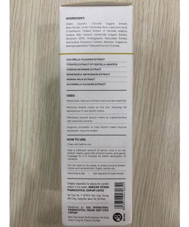 Belani stretch marks regenerates damaged skin cells stimulates collagen production and reshapes skin firmness. Deeply moisturizing essence leaves skin soft and flaky 1 Box - Buy Online on GoSupps.com