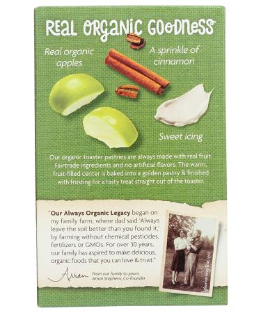 Nature's Path Apple Cinnamon Frosted Toaster Pastries - 6 Ct - Buy Online on GoSupps.com