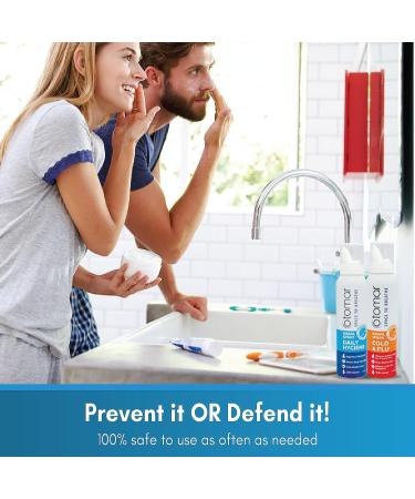 Otomar Adults Total Care Nasal Sprays - Daily Hygiene & Cold/Flu Relief - 1x4.2oz Each - Buy Online on GoSupps.com