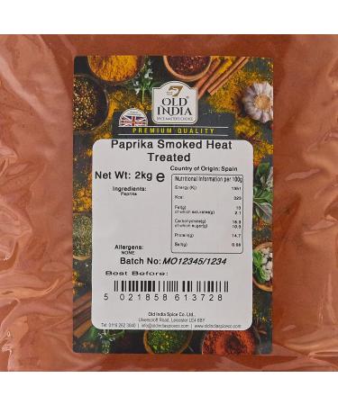 Old India Smoked Heat Treated Paprika 2kg - High-Quality Spice for Cooking - Buy Online on GoSupps.com