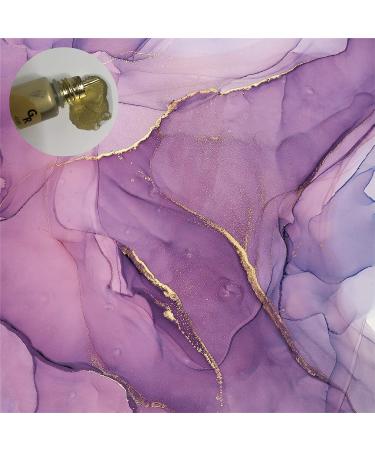 Alcohol Ink Set - 25 Colors Including White and Metallic Gold for Resin Art & Fluid Craft - Buy Online on GoSupps.com