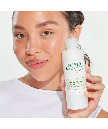 Mario Badescu Hydrating Glow Toner - Jojoba & PHA for Radiant Skin | Brightening Facial Toner & Serum - Buy Online on GoSupps.com