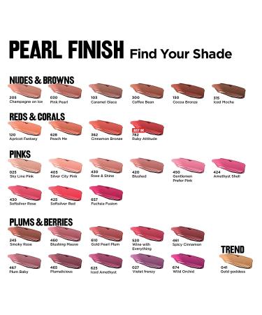 Revlon Super Lustrous Lipstick Pearl 610 Goldpearl Plum - 0.15 oz | Buy Now! - Buy Online on GoSupps.com