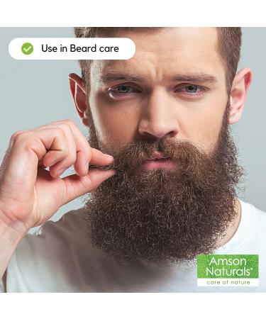 Castor Oil 946 ml / 32 oz -100% Pure & Natural Castor oil Cold pressed Hexane free for Hair Eyelashes Eyebrows Lash Beard Skin Multipurpose carrier oil for essential oils Huile de ricin pour cheveux Amson Naturals 946 ml (Pack of 1) - Buy Online on GoSupps.com