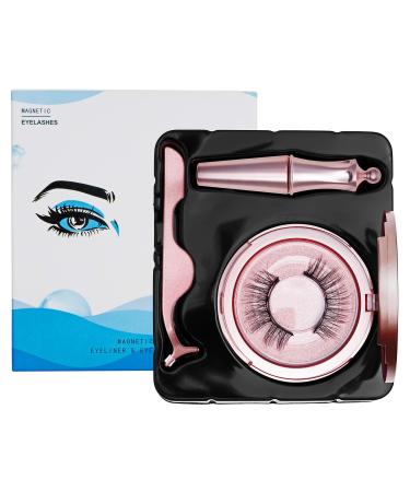 FReed Blue Magnetic Eyeliner Eyelash Kit Easy to Apply Vegan Lightweight Waterproof Reusable All Natural