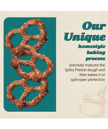 Unique Pretzels Folds of Honor Splits - Homestyle Baked, OU Kosher, Non-GMO, 11oz Bag (3 pk), 33oz - No Artificial Flavors - Buy Online on GoSupps.com