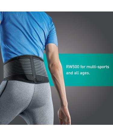 OPPO RW500 Back Support Belt L/XL - Breathable Relief for Lower Back Pain Herniated Disc & Sciatica - International Shipping Available - Buy Online on GoSupps.com