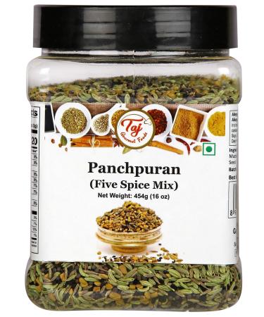 TAJ Premium Indian Panch Puran (5 Spice Blend), (21 Ounce) 1 Pound (Pack of 1)