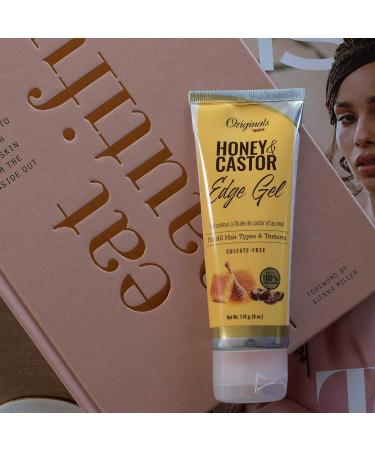 Africa's Best Originals Honey and Castor Edge Hair Gel - Sulfate-Free 4 oz - Buy Online on GoSupps.com
