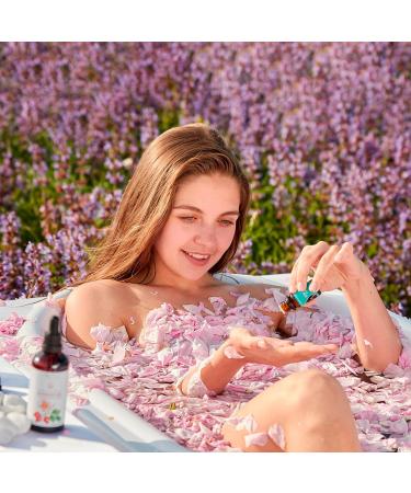 Organic Essential Oils Set for Hair Repair - Basil, Rosemary, Clary Sage | 100% Pure Therapeutic Grade | Non-GMO | 25ml Pack - Buy Online on GoSupps.com