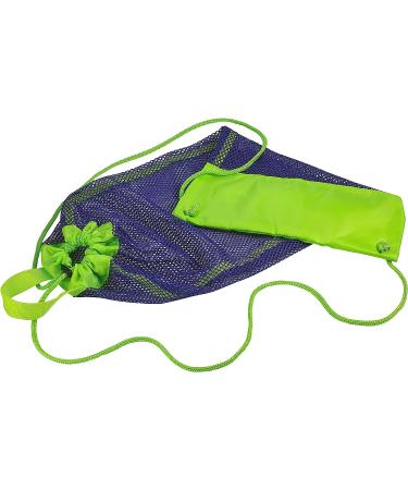 Phantom Aquatics Rapido Boutique Collection Snorkel Bag - Ideal for Pool Swim & Snorkeling Gear - Translucent Violet Lime - Buy Online on GoSupps.com