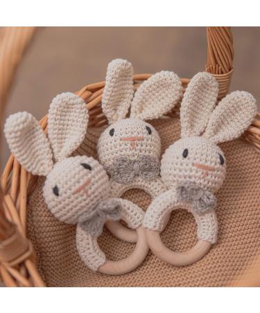 Mamimami Home Crochet Baby Rassel - Handmade Gift for Boys & Girls Perfect for Newborns - Buy Online on GoSupps.com