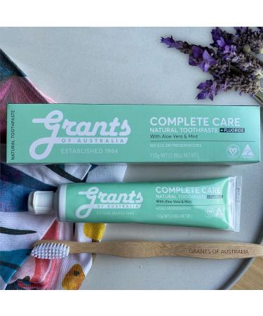 Grants Of Australia Fresh Mint Nat Toothpaste 10 Sachet 0.1oz - Buy Online on GoSupps.com