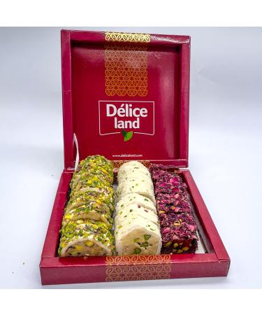 Premium Turkish Delight Mixed Turkish Delight Venice Turkish Delight Turkish Delight Istanbul Mixed Turkish Delight Gift Box Authentic Turkish Pastry Mix Different Varieties (700) - Buy Online on GoSupps.com
