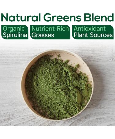 Greens Superfood Powder 50 Servings Boost UltraGreens Super Greens Powder Organic Spirulina Grasses & Antioxidants | Premium Superfood for Daily Energy | Detox & Whole-Body Wellness Original - Buy Online on GoSupps.com