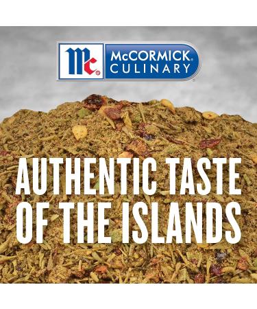 McCormick Culinary Caribbean Jerk Seasoning 18 oz - Authentic Jamaican Jerk Seasoning for Meats, Vegetables & Marinades - 1.12 lb Container - Buy Online on GoSupps.com