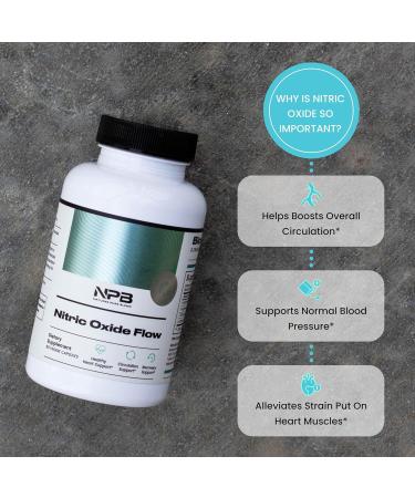 Nature's Pure Blend Nitric Oxide Supplement - 1500MG L-Arginine for Blood Pressure Support & Muscle Growth - Nitric Oxide Booster for Amino Energy - Preworkout for Men - Buy Online on GoSupps.com