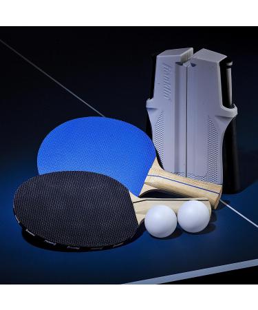 Franklin Sports Table Tennis to Go Portable Ping Pong Set - Includes Table Top Net, (2) Paddles, and Balls - White - for 2 Players - Buy Online on GoSupps.com