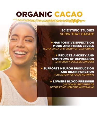 MySuperfoods Organic Cacao Powder  Pure & Unsweetened | Mood Enhancer & Cardiovascular Health | Natural Source of Magnesium | 500g - Buy Online on GoSupps.com