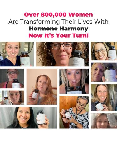Happy Mammoth Hormone Harmony - Natural Hormonal Support for Women | Menopause Relief & Hot Flash Aid | 72 Capsules - Buy Online on GoSupps.com