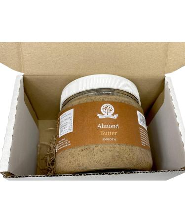 Nutural World - Smooth Almond Nut Butter (1kg) - 100% Pure - Single Ingredient & Crunchy Almond Nut Butter (1kg) Great Taste Award Winner - 100% Pure - Single Ingredient + Almond Nut Butter - Buy Online on GoSupps.com