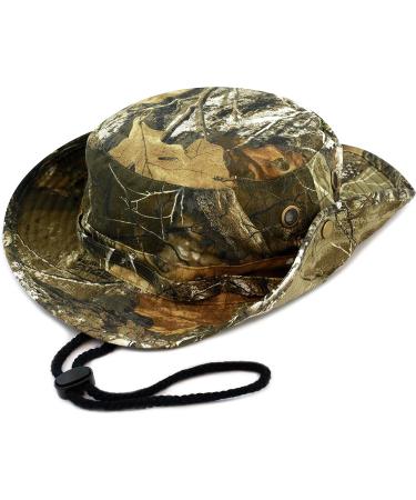Realtree Camouflage Outdoor Sun Cap Boonie Hat - Official Licensed Hunting Headwear | Edge Small-Medium Size - Buy Online on GoSupps.com