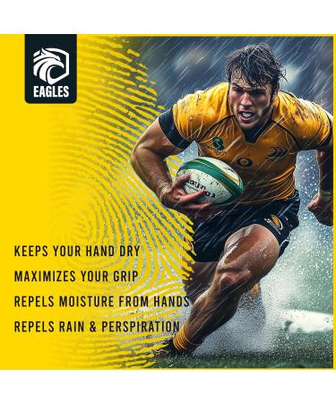 EAGLES Dry Hand Pole Grip Solution Grip Enhancer Non-Sticky Anti-Slip Solution for Pole Dancing Sweaty Hands Dry Grip for Football Tennis Golf Weightlifting Pole Fitness Gymnastics Gaming - Buy Online on GoSupps.com