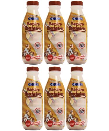 Chufi - Maestro Artesano Horchata Artisanel boisson rafra chissante de Valence bouteille 1 L - Pack of 6