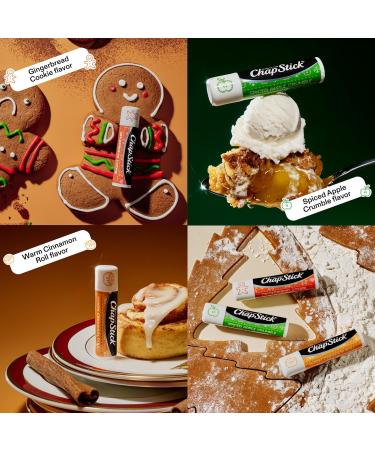 ChapStick Lip Balm Holiday Variety Packs (6 Sticks) Sips & Snuggles + Toasty Treats Flavored Lip Moisturizers Stocking Stuffers Gifts 0.15 Oz Ea - Buy Online on GoSupps.com