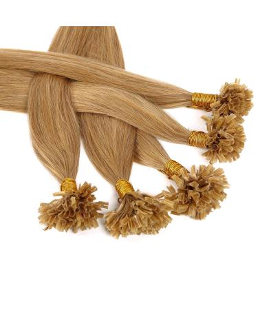 SEGO 45cm Real Hair Extensions - Honey Blonde U-Tip Keratin Bonding 200 Strands 18-100g - International Shipping Available - Buy Online on GoSupps.com