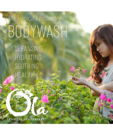 Ola Coconut Body Wash - Nourishing Tropical Oils & Plant Extracts - 8 fl oz | International Shipping - Buy Online on GoSupps.com