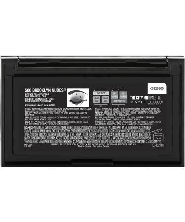 Maybelline New York The City Mini Eyeshadow Palette in Brooklyn Nudes - 0.14 oz - Buy Online on GoSupps.com