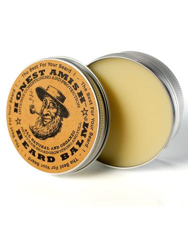 Honest Amish Beard Balm - 4 oz Twist Tin - Buy Online on GoSupps.com
