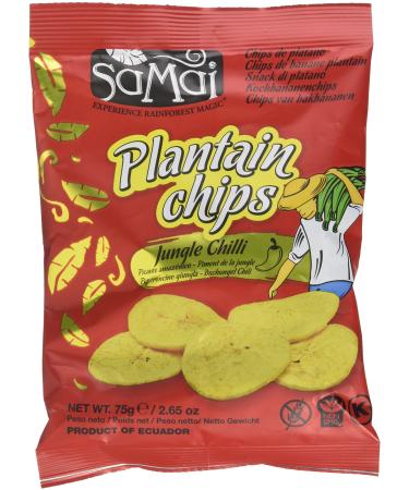 Samai Banana Chips Plantain Peppers 75 g - Pack of 5