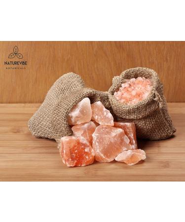 Naturevibe Botanicals Himalayan Pink Salt 2lb - 100% Natural Coarse Grade - Buy Online on GoSupps.com