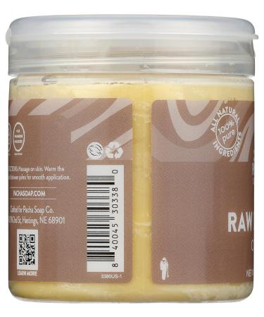 PACHA SOAP Cocoa Raw Butter - 8 OZ | Natural Moisturizer | International Shipping Available - Buy Online on GoSupps.com