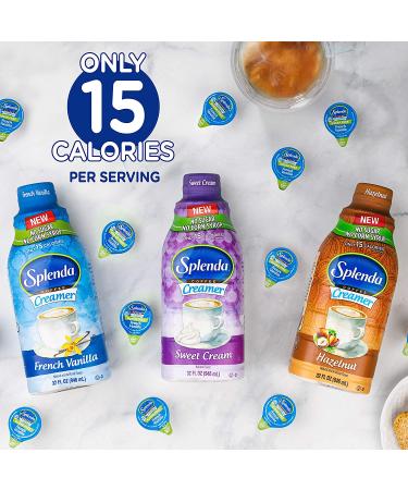 SPLENDA Sugar Free French Vanilla Coffee Creamer 32 Fl Oz - Low Calorie, Pack of 1 - Buy Online on GoSupps.com