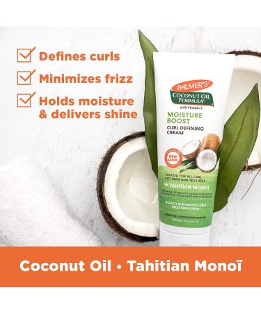 Palmer's Coconut Oil Formula Cream Styler - 7 oz | Nourishing Hair Cream for All Hair Types - International Shipping Available - Buy Online on GoSupps.com