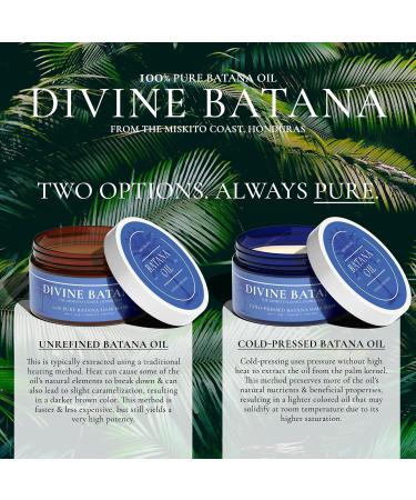 100% Cold-Pressed Unscented Batana Oil - Thicker Fuller Hair Fights Thinning & Promotes Growth | Hair & Scalp Superfood Rich in Vitamin E - Buy Online on GoSupps.com