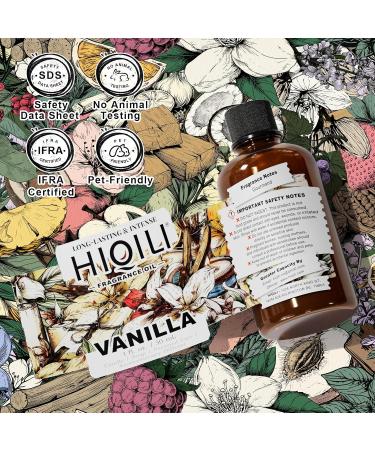 HIQILI Vanilla Fragrance Oil for Body Spray Diffuser Use Essential Oil for Candle Soap and Women Perfume Making - 1 Fl Oz Gourmand-Vanilla 1 Fl Oz (Pack of 1) - Buy Online on GoSupps.com